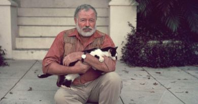 Ernest Hemingway y sus 57 gatos