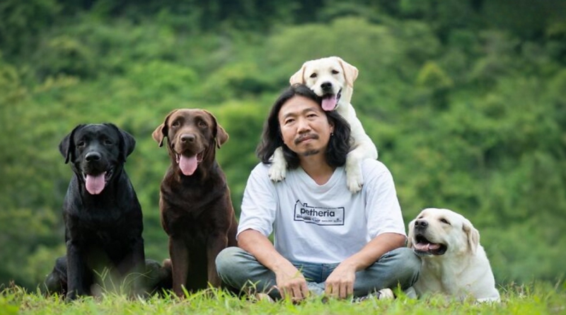 Hombre Comparte Fotos Divertidamente Adorables de Conducir Con y Ser Conducido por Sus Encantadores Perros