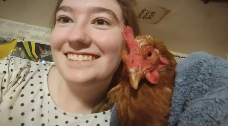 Estoy tan feliz de haber crecido con gallinas, esta es mi historia