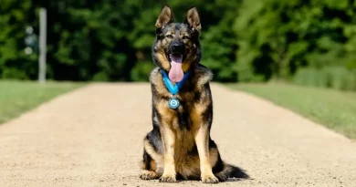 Perro Policía que Salvó 38 Vidas Durante una Carrera de 8 Años es Honrado por su Valentía–Y Ahora Juega en la Playa