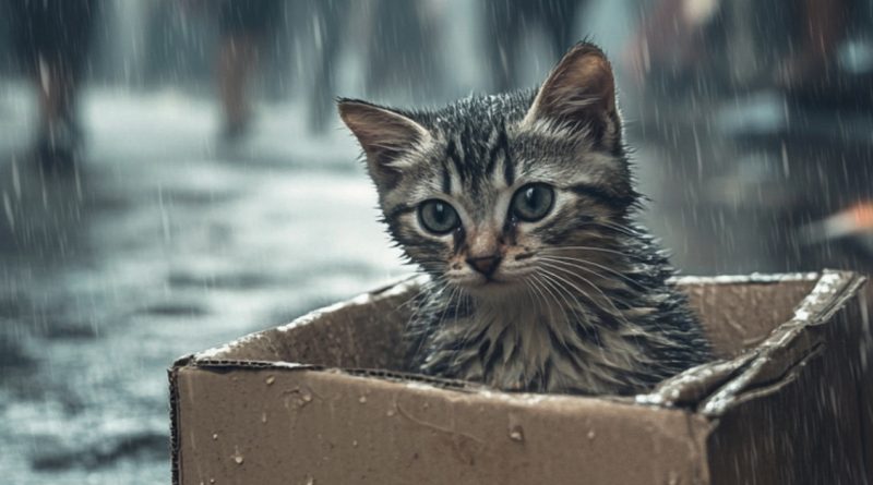 Acogí a un gatito de la calle – y luego me di cuenta de que me había llevado a un verdadero milagro…