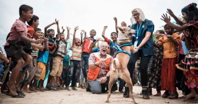 Un Cachorro Perdido se Convierte en el Mascota Oficial de la Alegría para Miles en el Campamento de Refugiados Rohingya