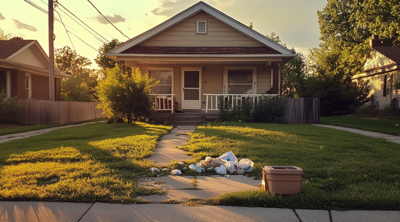 Una mañana descubrí que habían arrojado huevos a mi casa y que mi jardín estaba cubierto de basura — una nota en el buzón lo explicó todo