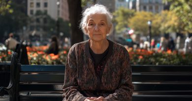 La abuela se sentaba todos los días en un banco cerca de la escuela, hasta que un día una niña se le acercó y le preguntó: “¿Está usted esperando a alguien?”