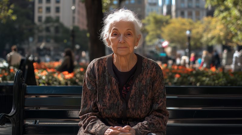 La abuela se sentaba todos los días en un banco cerca de la escuela, hasta que un día una niña se le acercó y le preguntó: “¿Está usted esperando a alguien?”