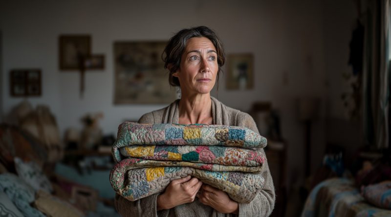 Queríamos deshacernos de las viejas mantas de mamá, pero lo que estaba oculto dentro de ellas cambió nuestras vidas por completo…