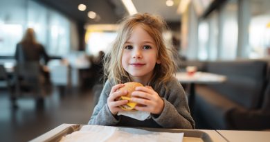 Mamá llevó a su hija por primera vez al McDonald’s. Y ese día se convirtió en una lección de bondad para mí
