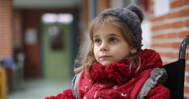 Niña con grandes problemas