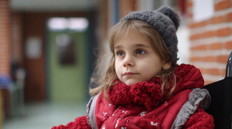 Niña con grandes problemas
