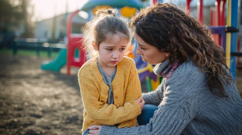Una niña de cinco años se quejó de un fuerte dolor en el abdomen, y cuando su madre la llevó al hospital, el médico repentinamente dijo: “señora, llamo a la policía ahora mismo”!