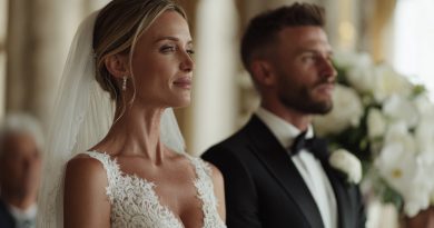 Estaba al pie del altar, y en el momento en que el sacerdote abrió la Biblia, la puerta de la iglesia se abrió de golpe y una mujer con un niño en brazos irrumpió…