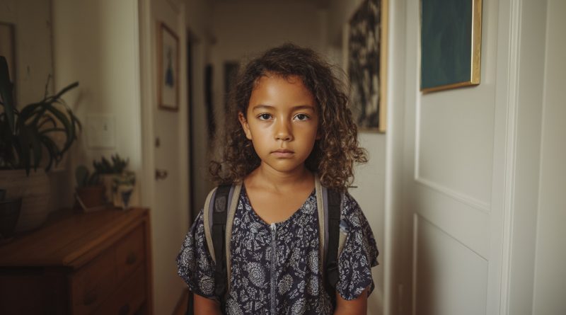 Entré en la escuela exigiendo que despidieran a la maestra por hacer llorar a mi hija. Luego, ella me mostró una nota que encontró en su mochila