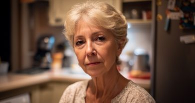 Fui a visitar a mi hijo para cuidar a mi nieto. Al tercer día, mi hijo me sentó en la cocina y me dijo: “Mamá, estás comiendo demasiado”. Se me llenaron los ojos de lágrimas. ¿Acaso es mi culpa que su esposa …