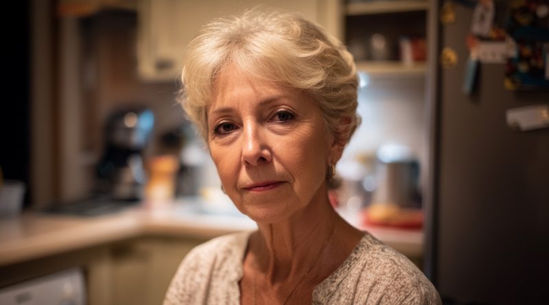 Fui a visitar a mi hijo para cuidar a mi nieto. Al tercer día, mi hijo me sentó en la cocina y me dijo: “Mamá, estás comiendo demasiado”. Se me llenaron los ojos de lágrimas. ¿Acaso es mi culpa que su esposa …