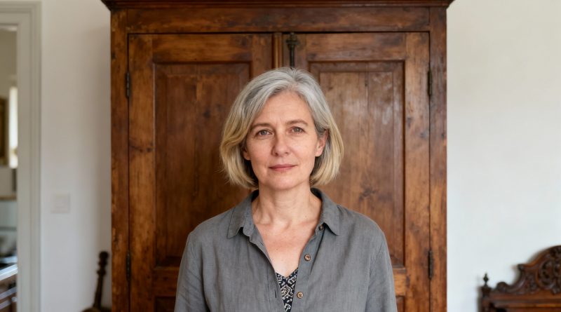 Decidí vender el viejo armario de mi abuela, y el comprador notó una firma bajo el barniz, al verla me di cuenta de que no era simplemente un viejo mueble…