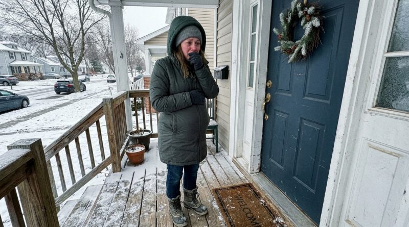 Mi esposo me dejó afuera en el frío — y lo que vi dentro lo cambió todo