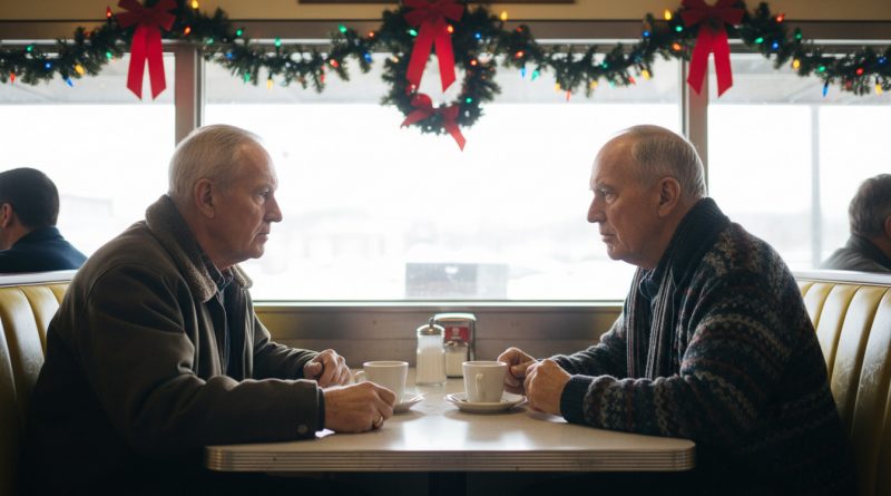 Mis dos mejores amigos y yo prometimos vernos en Navidad después de 30 años — una desconocida apareció en lugar de uno de los chicos y nos dejó sin palabras