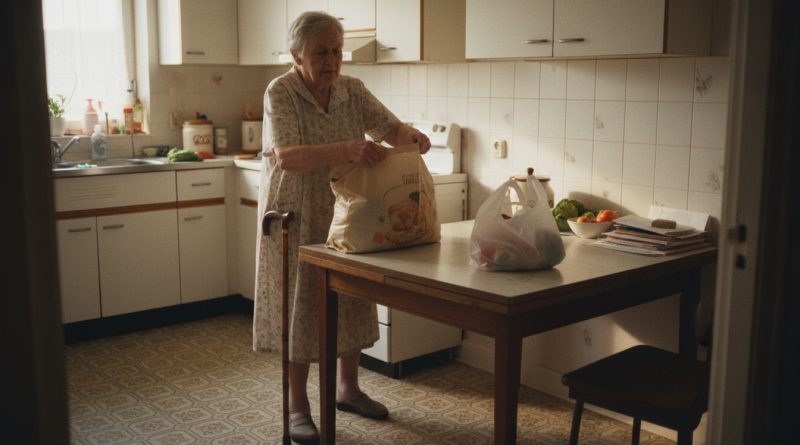 Expulsé a mi abuela de mi boda por una vieja bolsita de nueces — al abrirla después de su partida, no pude contener las lágrimas