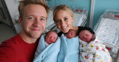 Mi esposo me dejó en el hospital con trillizos recién nacidos, y años después lo encontré por casualidad, y su petición me dejó sin palabras…