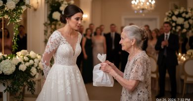 Expulsé a mi abuela de mi boda por una vieja bolsita de nueces — al abrirla después de su partida, no pude contener las lágrimas