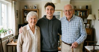 Me convertí en madre a los 56 años cuando abandonaron a un bebé en mi puerta — 23 años después, una extraña apareció con una caja y dijo: “Mira lo que tu hijo te ha estado ocultando”