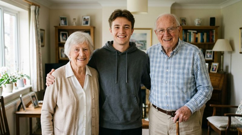 Me convertí en madre a los 56 años cuando abandonaron a un bebé en mi puerta — 23 años después, una extraña apareció con una caja y dijo: “Mira lo que tu hijo te ha estado ocultando”