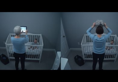 Contracté a una adorable niñera jubilada para mis gemelos — y una noche la cámara me mostró quién es en realidad