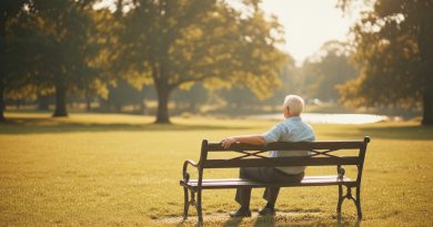 Durante treinta años, se sentó en el mismo banco del parque. Un día, una desconocida se sentó a su lado