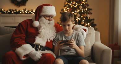 Contraté a un hombre para hacer de Santa para mi hijo — y noté que tenía la misma marca de nacimiento que mi niño