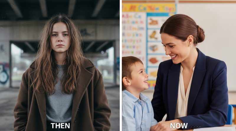 Fui a la reunión con la maestra de mi hijo — y cuando ella extendió su mano, me tambaleé