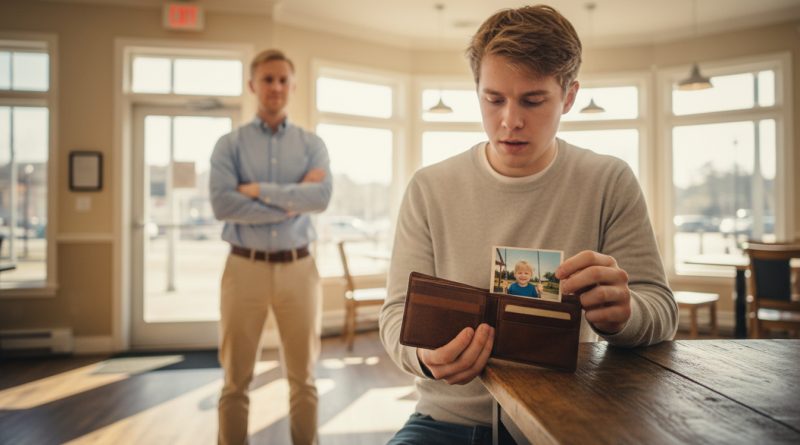 Encontré una billetera ajena en el bar — y dentro estaba mi foto de la infancia
