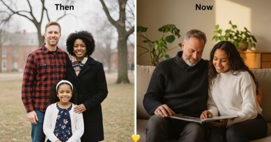 Durante diez años crié a la hija de mi amada fallecida — y en el Día de Acción de Gracias ella dijo que se iba con su padre biológico