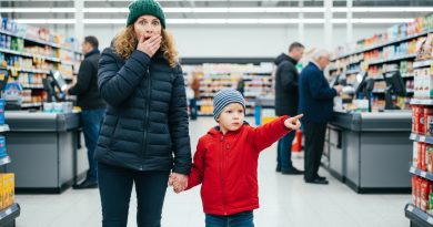 Estaba haciendo fila para comprar alimentos cuando un niño detrás de mí le dijo a su madre: «¡Mira! Ese señor es igualito a papá»