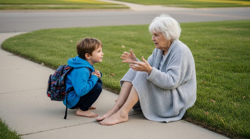 Era un adolescente que siempre llevaba a casa a una anciana perdida — hasta que un día apareció su hijo