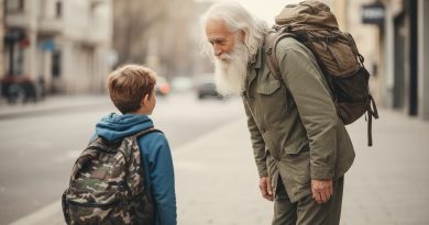 Un niño entregó su último dinero a un sintecho — un mes después recibió una carta de él
