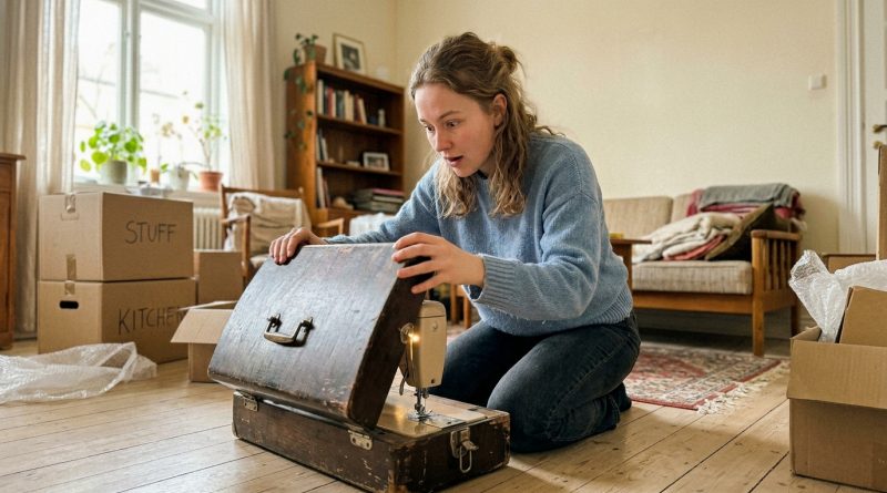 La abuela dejó la casa a la vecina, y a mí — solo la vieja máquina de coser. Pero debajo de ella encontré una llave y una nota