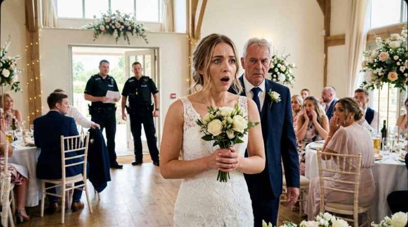 El novio no se presentó a la boda, en su lugar, entraron oficiales de policía al salón