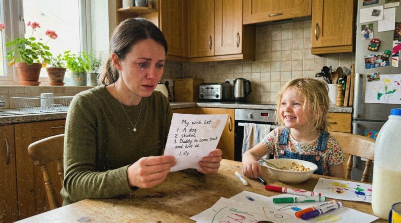 Mi hija escribió una carta a Santa, y su último deseo me hizo dudar de mi esposo