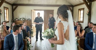 El novio no se presentó a la boda, en su lugar, entraron oficiales de policía al salón