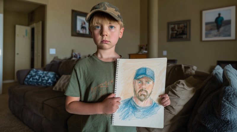 Mi hijo siempre dibujaba al mismo hombre — y un día él llamó a nuestra puerta…