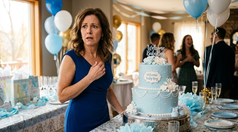 En mi baby shower, mi suegra anunció que ella elegiría el nombre de mi bebé — así que la dejé hacerlo, con una condición que nunca olvidará…