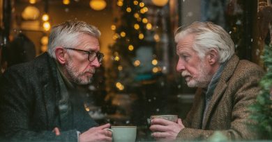 Con dos de mis mejores amigos, prometimos encontrarnos en Navidad después de 30 años, pero en lugar de uno de nosotros llegó una mujer de nuestra edad y lo que nos contó nos dejó sin palabras…