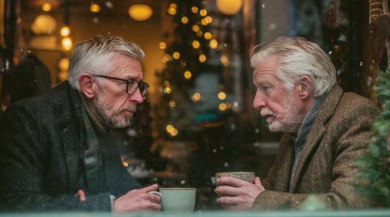 Con dos de mis mejores amigos, prometimos encontrarnos en Navidad después de 30 años, pero en lugar de uno de nosotros llegó una mujer de nuestra edad y lo que nos contó nos dejó sin palabras…
