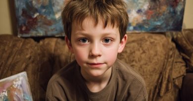 Mi hijo pasó medio año dibujando al mismo desconocido. Una mañana, ese hombre llamó a nuestra puerta