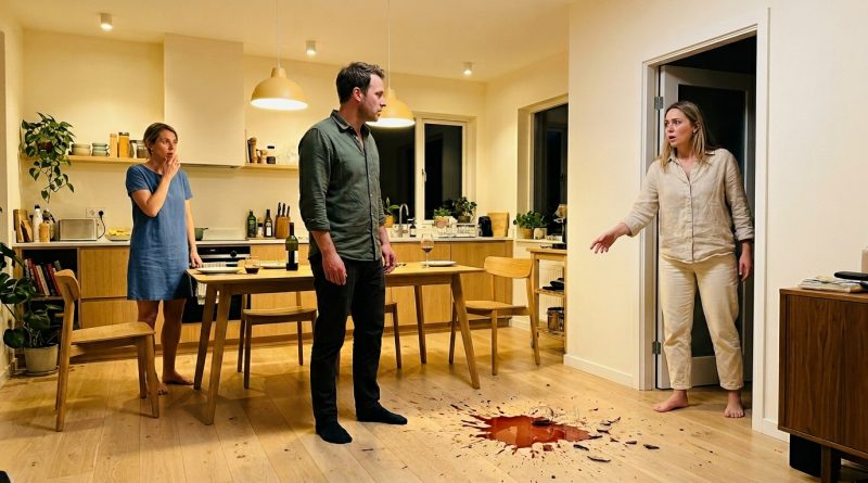 Invité a una nueva amiga a cenar. Al ver a mi esposo, casi se lanza sobre él.