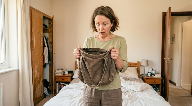 Encontré una fortuna en la bolsa de mi esposo conserje. Su explicación lo cambió todo