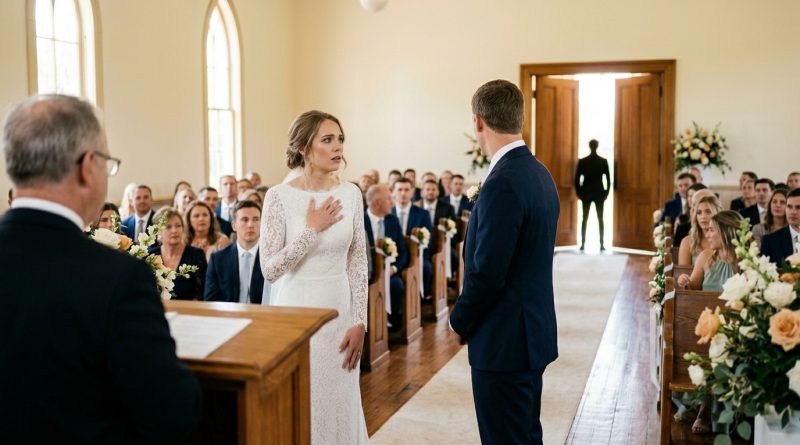 En mi boda apareció una anciana desconocida y señaló al novio con el dedo