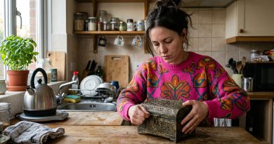 Compré una caja vieja en el mercado de pulgas por sólo unas monedas, y una semana después, un hombre apareció en mi puerta, dispuesto a comprarla por cualquier cantidad de dinero…
