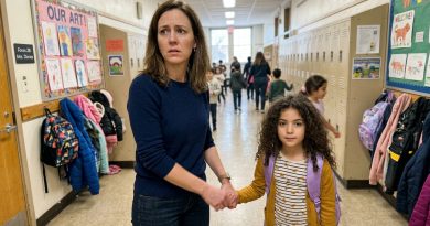 Una de mis hijas gemelas murió – Tres años después, en el primer día de primer grado de mi hija, su maestra dijo: ‘Las dos niñas están muy bien’