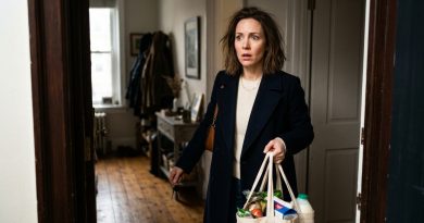 Regresé a casa temprano del trabajo y la escuché reír en nuestra cocina.